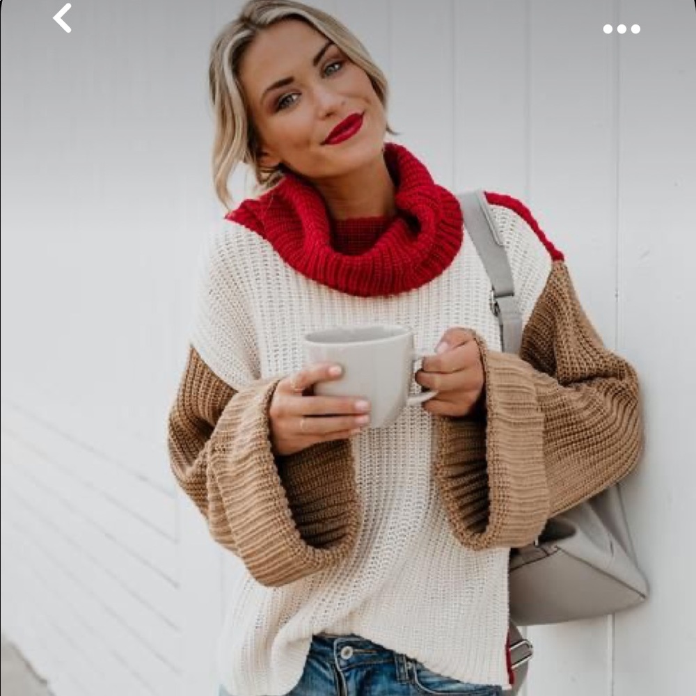 Vici Collection color block sweater